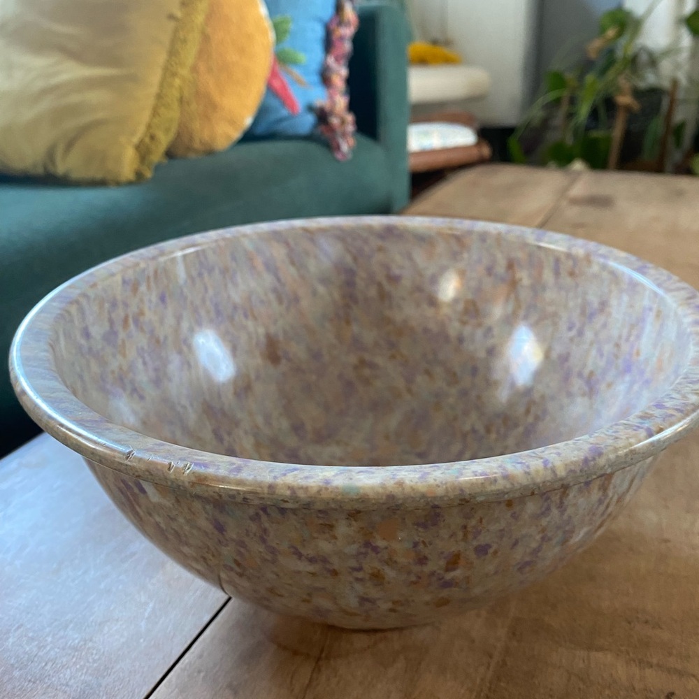 Vintage Texas Ware confetti mixing bowl